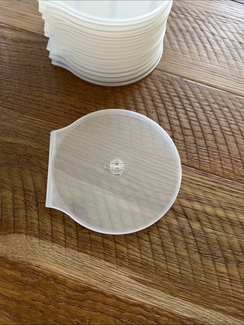 Clear CD/DVD Storage Sleeves Set! - Picture 2 of 2